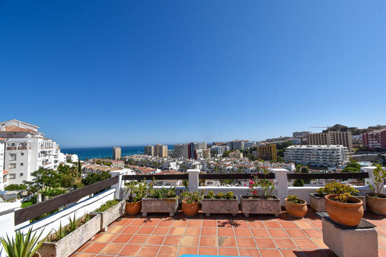 apartamento con amplio porche y bbq Benalmádena Exterior foto